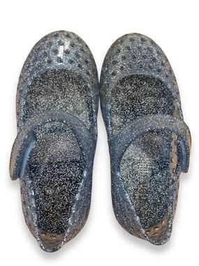 3 = $15 - Girls' Navy Glitter Jelly Mary Jane Shoes